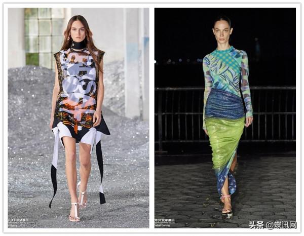 服裝流行趨勢—圖案 | 2022春夏女裝圖案分析：數字藝術