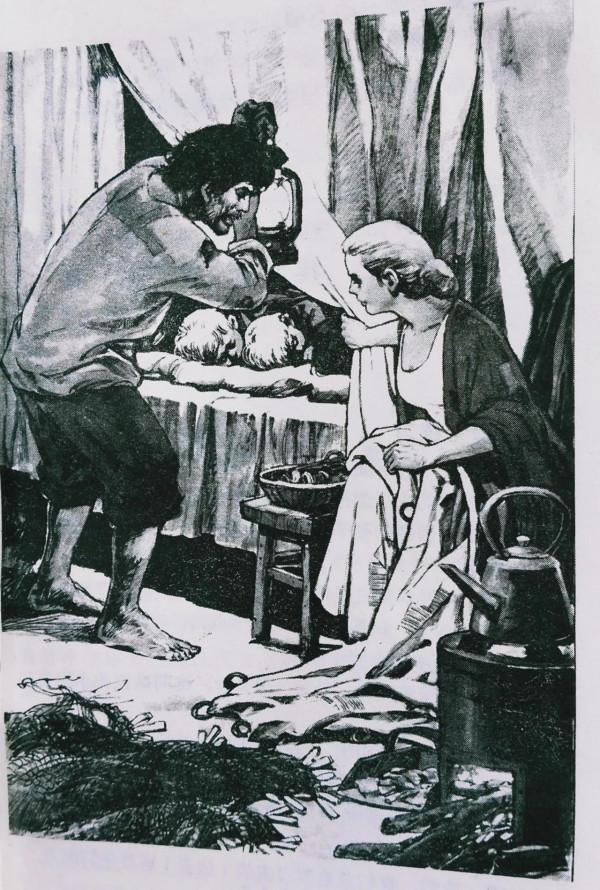 那個年代的課文插圖，能說得上課文題目的都是老師心中的好學生