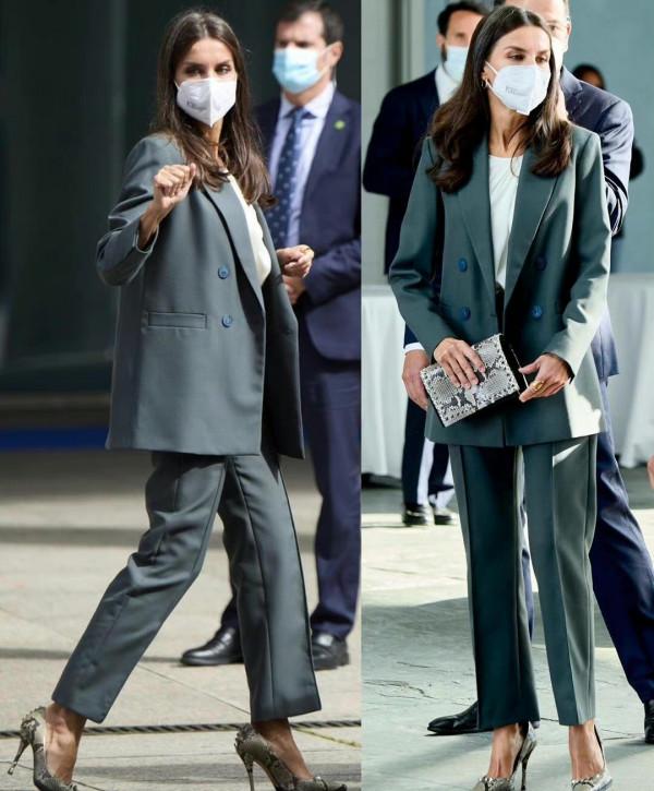 西班牙王后的出訪穿搭又火了！10套著裝吸睛奪目，時尚更甚從前