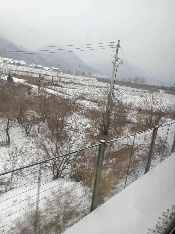 2022年第一站，秦嶺風景
