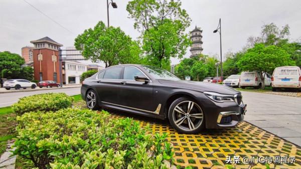 寶馬740Li刷ecu升級ING特調，動力如此強悍！比奧迪A8還香？