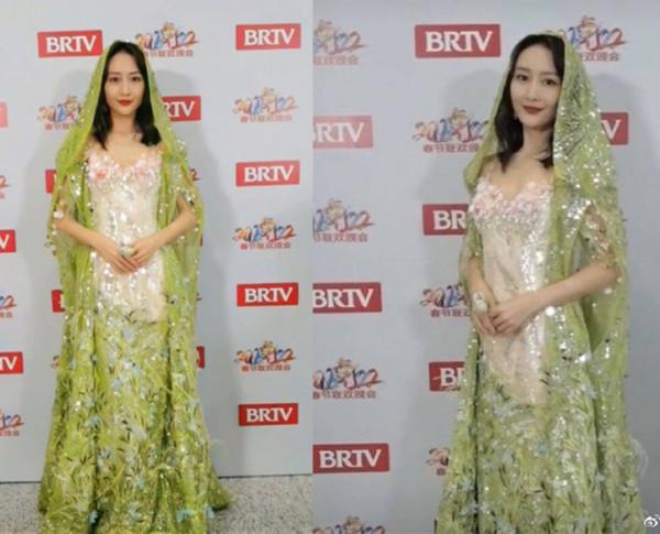 春晚彩排，關曉彤精靈造型秀美腿，王鷗李沁變花仙子baby高定搶鏡