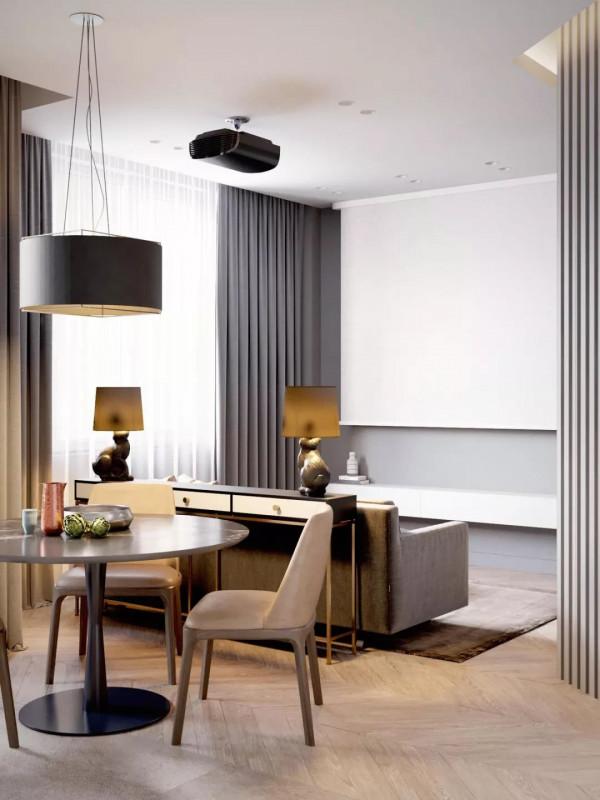 客餐廳一體化設計正流行，用窗點亮你的空間