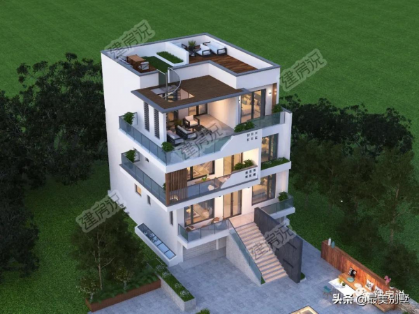 帶地下室和架空層的別墅，大大地拓展了空間，住起來寬敞又舒適