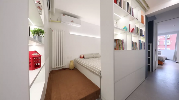 43㎡小戶型住下5口人,還能有家庭圖書館 43㎡小戶型住下5口人,還能有家庭圖書館