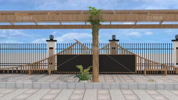 貌美又實用的戶外木製長廊，就是這麼招小盆友喜歡