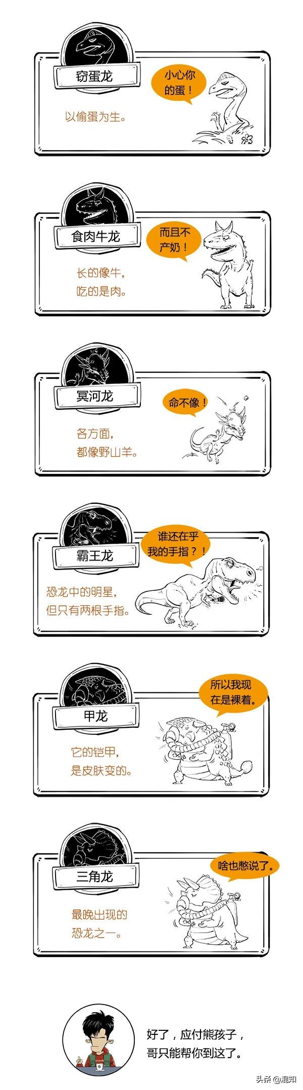 對恐龍的瞭解還不如三歲小孩？這些恐龍你都知道叫啥嗎？
