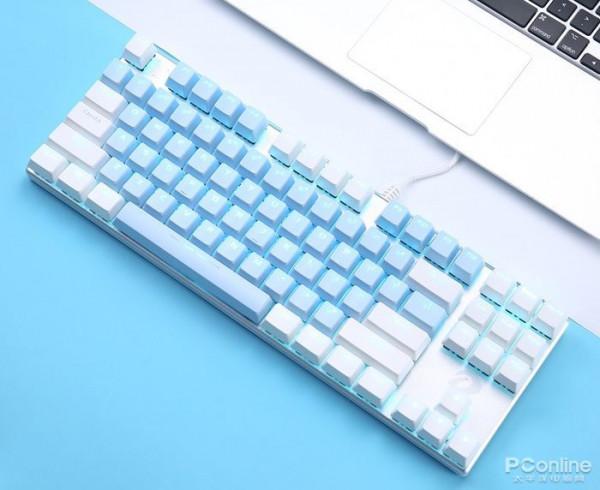 清新顏值+機械鍵軸的遊戲辦公神器:達爾優機械師87鍵 清新顏值+機械鍵軸的遊戲辦公神器:達爾優機械師87鍵