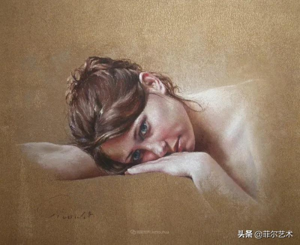 法國女粉彩大師，描繪的女性之美，細膩柔和