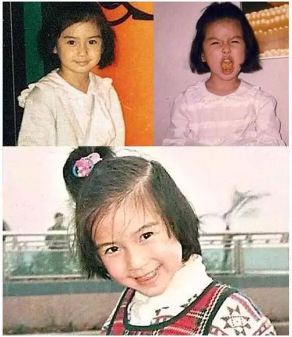 女明星童年照，看看能不能認出來？