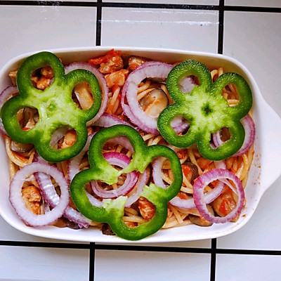 #安佳佳倍容易聖誕季#芝士茄汁雞肉焗意麵