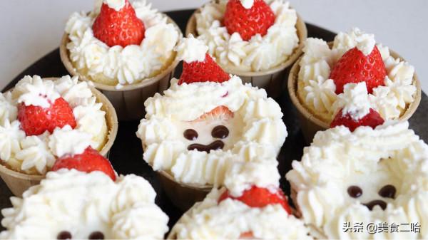 2款聖誕節蛋糕：孩子喜歡的不得了，好看還好吃，當禮物正合適