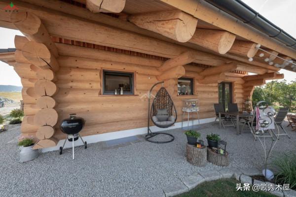 這4款120平方左右的圓形原木頭建造的小木屋別墅冬天最合適住 這4款120平方左右的圓形原木頭建造的小木屋別墅冬天最合適住
