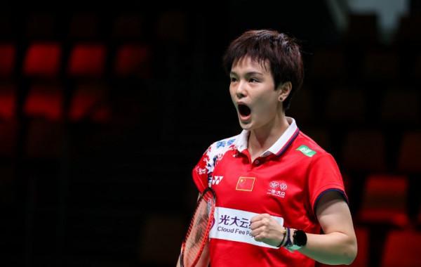 尤伯杯連續兩輪5-0！中國隊又一次大獲全勝，陳雨菲提到球速太慢