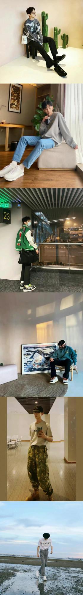 白敬亭 2021 年度穿搭精選，恰到好處的少年感和時髦度