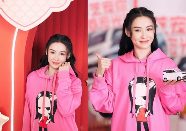 直播穿搭，張柏芝有顏任性楊冪穿古風，娜扎的啞光版千金妝也精緻