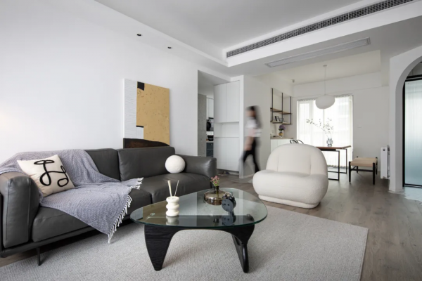 85㎡現代簡約風格新房裝修，溫馨婚房好看實用