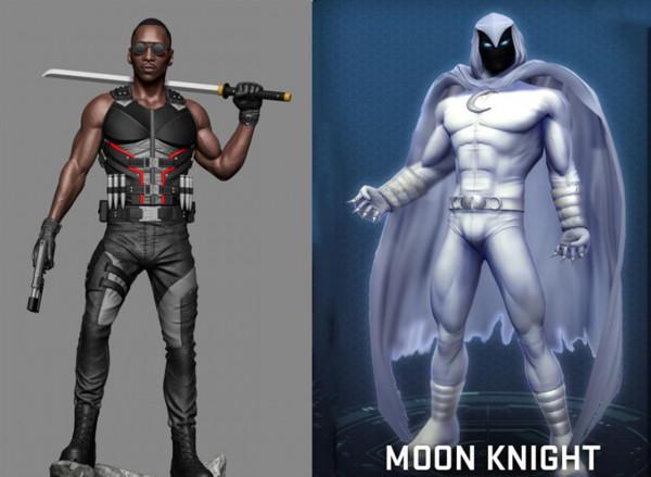 《月光騎士》有刀鋒戰士登場，並與《黑豹》聯動，金凱瑞加盟漫威