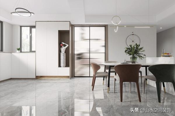 143㎡現代主義新家，空間、文化與藝術相結合，時尚大氣