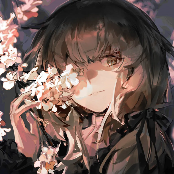 古風動漫頭像，把思念揉碎灑向夜空，便有了滿天繁星