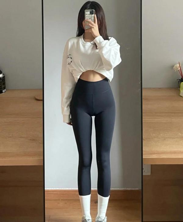 秋冬分享鯊魚褲穿搭