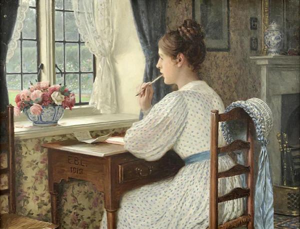 英國著名畫家埃德蒙萊頓畫作集欣賞（五）