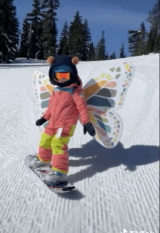 美國4歲萌娃單板攀巖越野樣樣行？爹媽超愛戶外運動，娃也不簡單