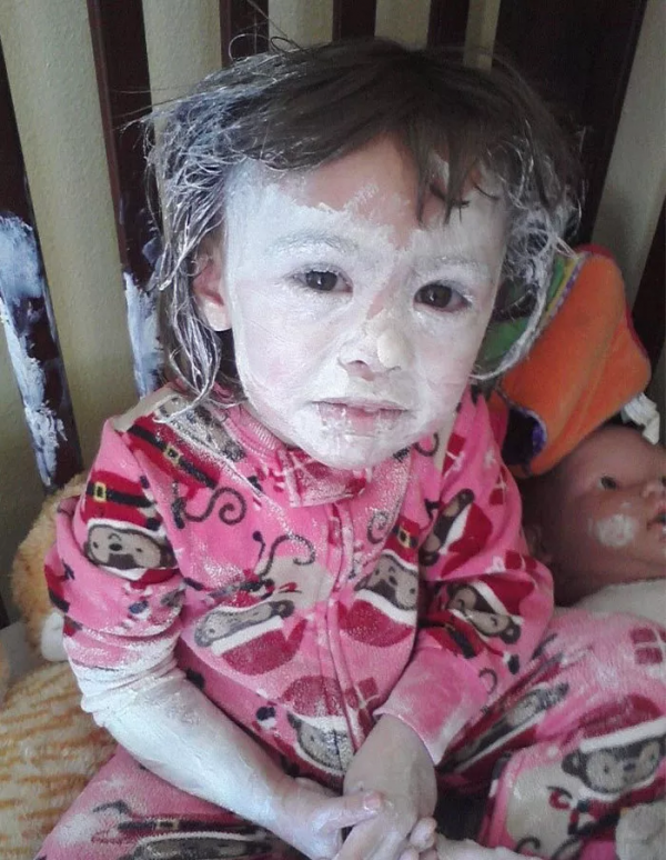 孩子靜悄悄，必定在作妖