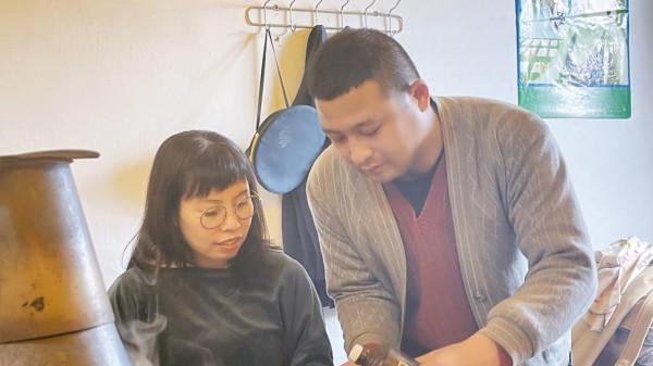 在高都古鎮，情人節遇上元宵節