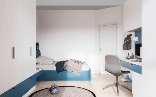 一對年輕夫婦的95㎡兩居室,溫暖柔和 一對年輕夫婦的95㎡兩居室,溫暖柔和