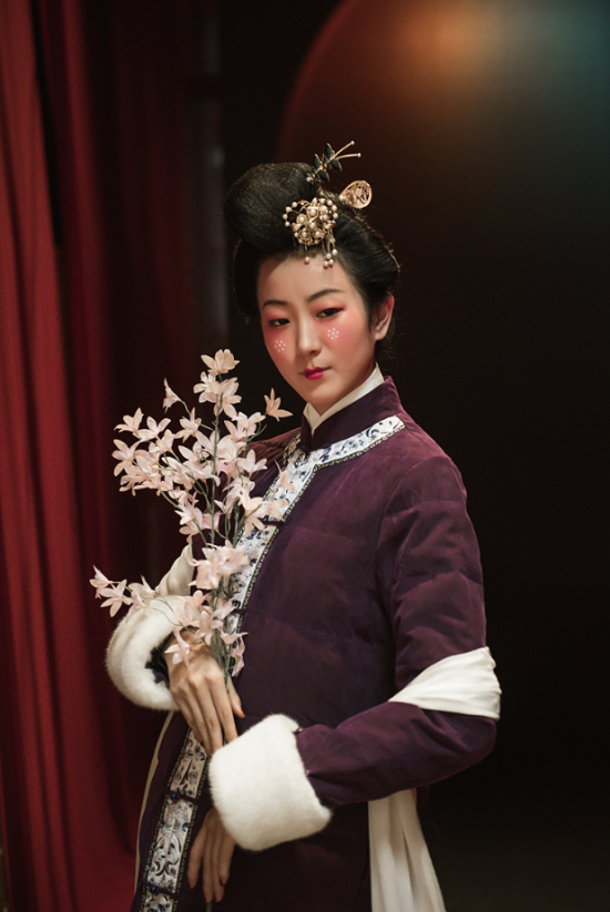 生活在左《九九消寒圖》New Hanfu系列主題釋出會