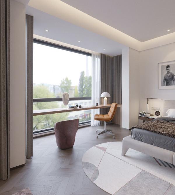 挑空複式樓現代風格設計案例