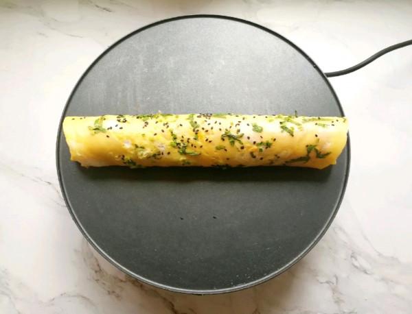 自己在家做雜糧煎餅，乾淨衛生味道好，早餐的好選擇