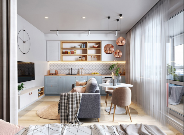 若再裝沙發要懂得前挪&quot;50cm&quot;，瞬間多出一個功能區，年輕人更喜歡