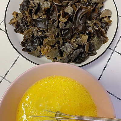 #一學就會快手菜#減肥減脂菜 高纖維高蛋白 木耳炒蛋