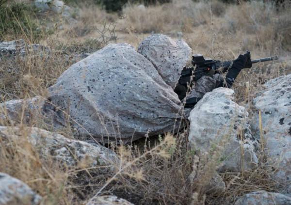 以色列偽裝的微妙之處，你能發現圖中狙擊手的位置嗎？