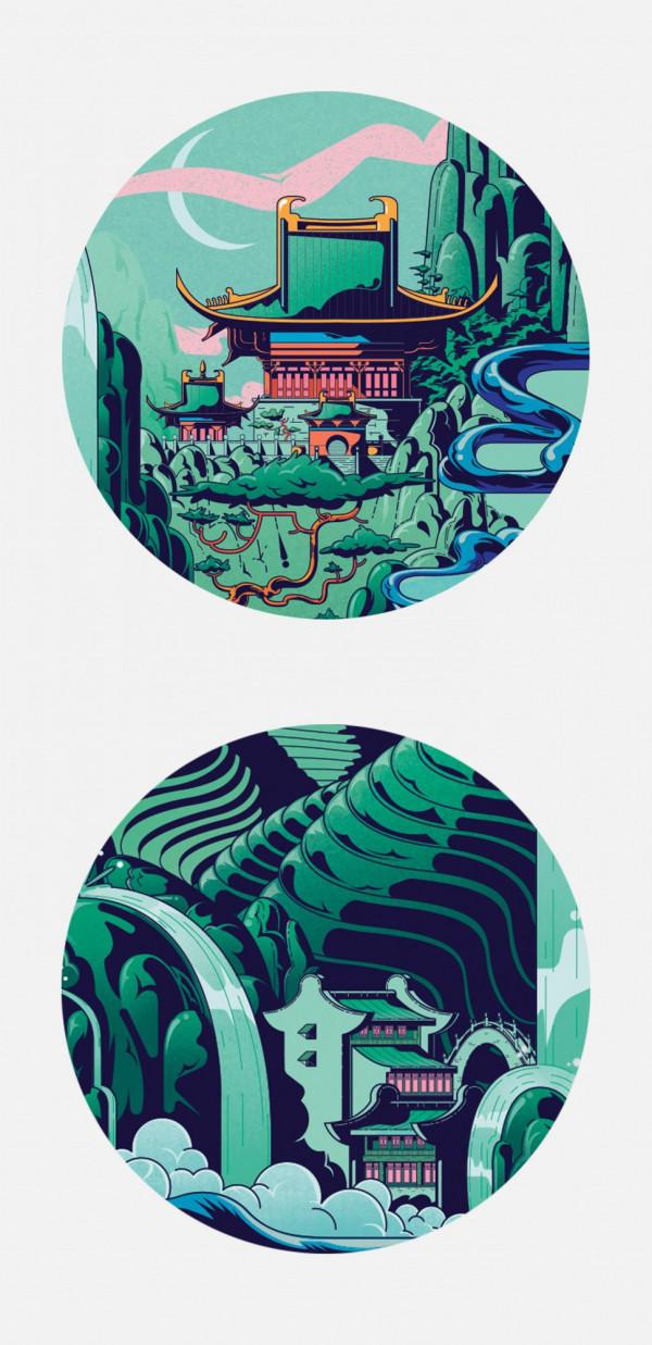 非常獨特的插畫風格《愛茶人》丨法國畫師Gilles Warmoes的作品