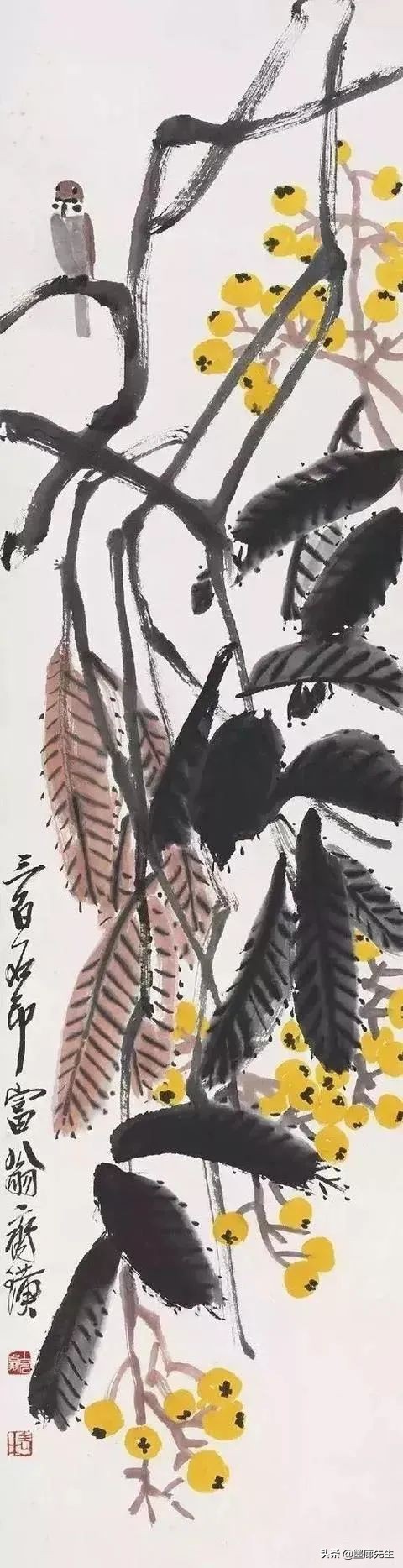 齊白石、徐悲鴻、黃胄三位大師畫麻雀各有品味 齊白石、徐悲鴻、黃胄三位大師畫麻雀各有品味