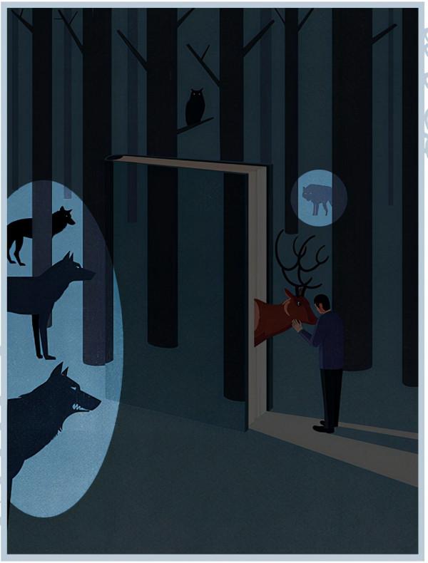 看圖測驗：視線最後停留的位置，暗示著有一個人在背後偷偷傷害你