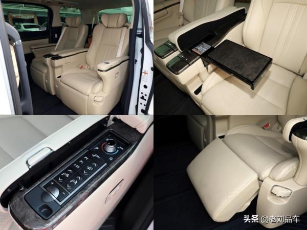 近百萬元的全新豐田皇冠威爾法，換裝了皇冠車標，就是身份的象徵