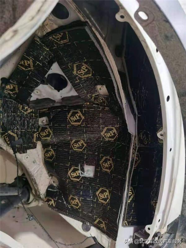 針對處理隔音全面提升 武漢歌德寶馬X1汽車隔音改裝