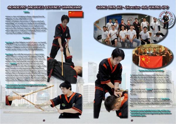 首位登上國際武術格鬥、安全防衛雜誌的中國武道家 宋敏捷 首位登上國際武術格鬥、安全防衛雜誌的中國武道家 宋敏捷