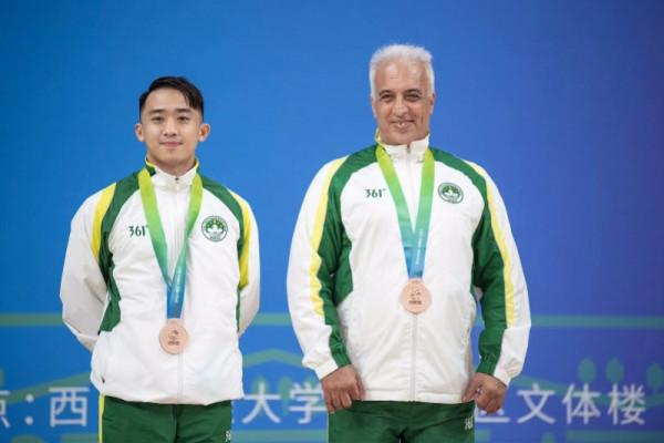 澳門各界為全運首枚獎牌振奮，體育局長：它像一團永不熄的火