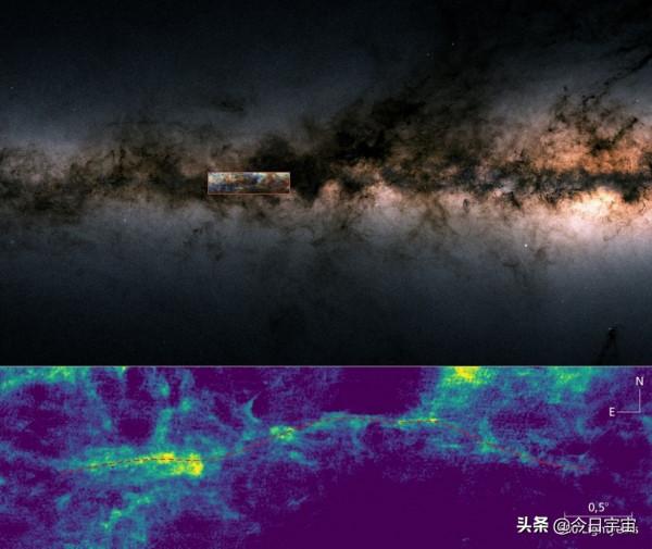 天文學家發現銀河系中最大的結構，1600 光年長的氫絲