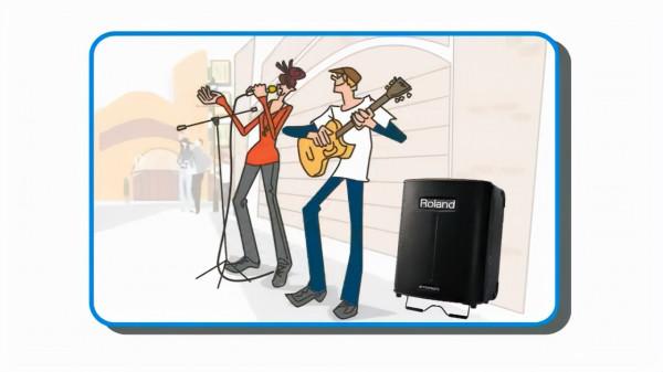 輕量的一體化PA解決方案 | Roland BA-330 立體聲便攜音箱