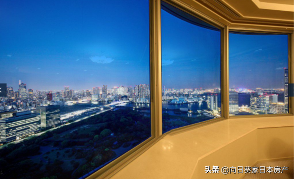 日本房產分享：東京都港區汐留3居室塔樓公寓