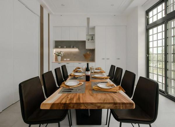 264㎡住七口之家，這樣簡約剛剛好