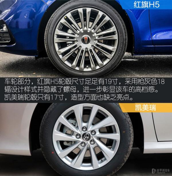 大黑馬VS常青樹 紅旗H5對比豐田凱美瑞