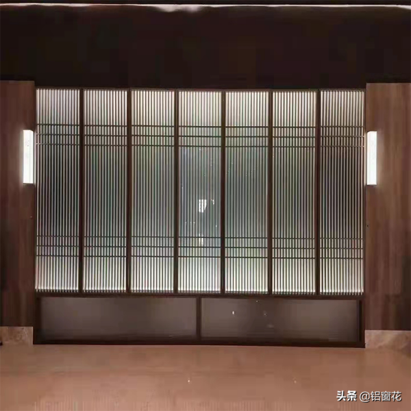 藝術裝飾金屬鋁合金屏風