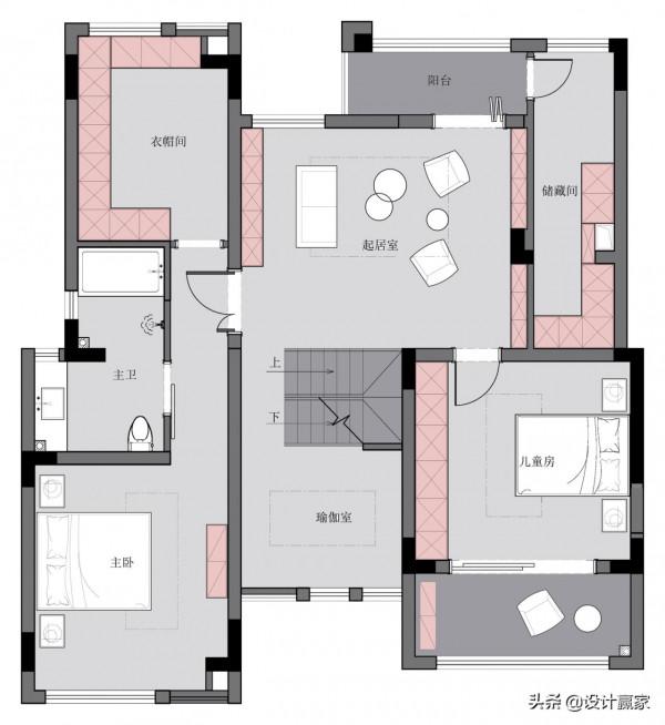 260㎡北歐風躍層，簡單舒適低調，寧靜中蘊藏美感